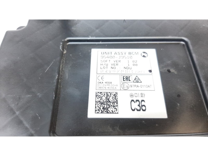 Recambio de modulo electronico para hyundai kona 1.0 tgdi cat referencia OEM IAM 95400J9510  