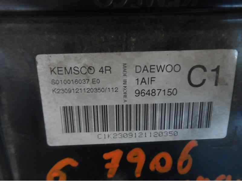 Recambio de centralita motor uce para daewoo tacuma se referencia OEM IAM 96487150 S010016037E0 