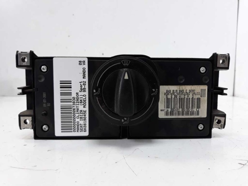 Recambio de mando climatizador para seat ibiza (6k1) sport referencia OEM IAM 6K0819045E  