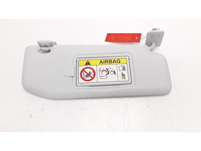 Recambio de parasol derecho para peugeot 208 1.2 12v vti referencia OEM IAM 16125841PR  