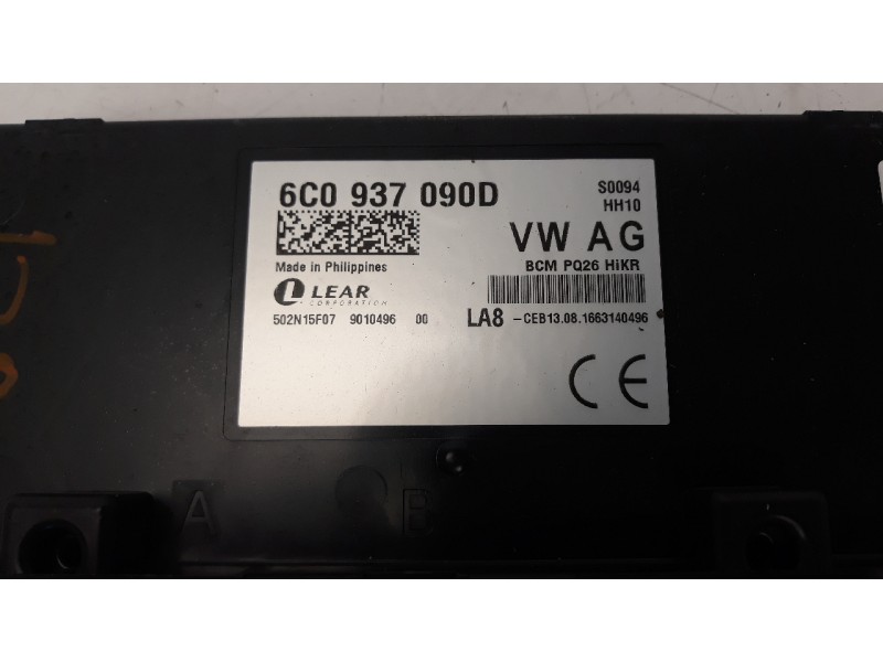 Recambio de modulo electronico para seat toledo (kg3) 1.2 tsi referencia OEM IAM 6C0937090D  