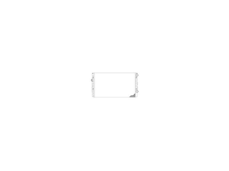 Recambio de radiador agua para volkswagen golf iii berlina (1h1) s referencia OEM IAM 1H0121253AE 50454 