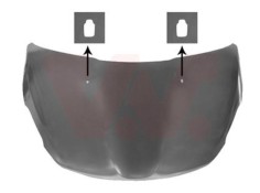 Recambio de capo para peugeot 208 referencia OEM IAM 9803656980 109174231 PG3263110