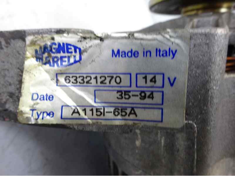 Recambio de alternador para fiat punto berl. (176) 75 elx referencia OEM IAM 63321270 ALF110103 A12007