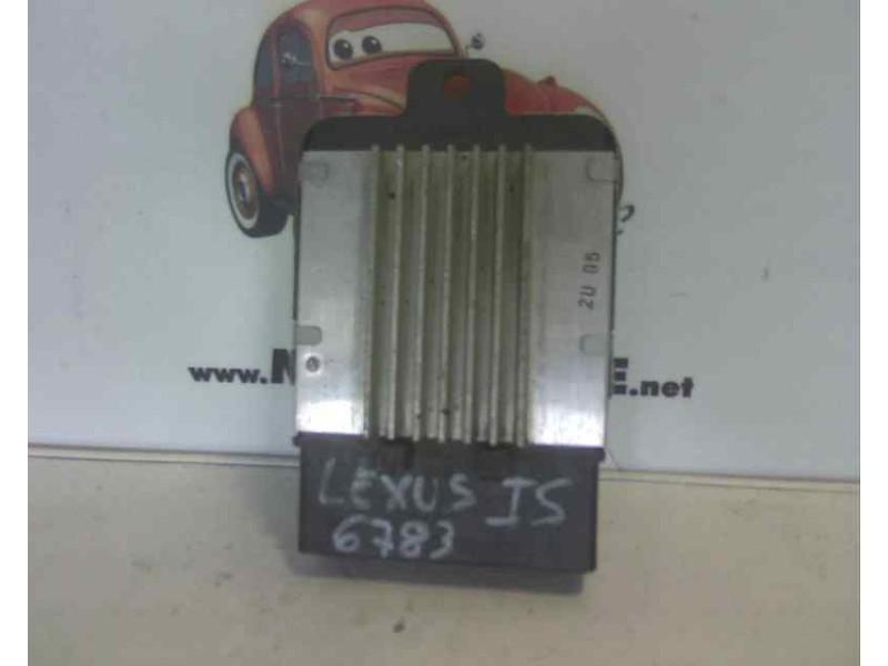 Recambio de resistencia calefaccion para toyota lexus is 200 (gxe10) 2.0 cat referencia OEM IAM 8716522050 4993001060 