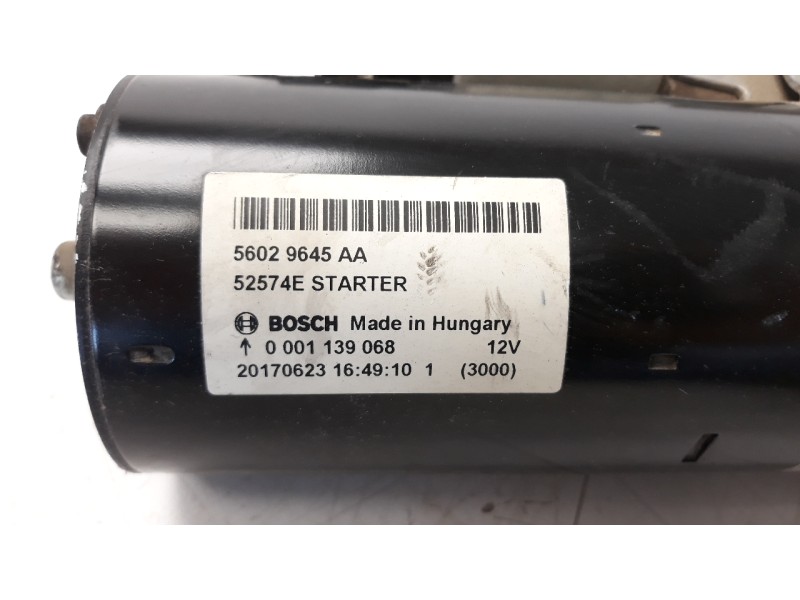 Recambio de motor arranque para jeep compass ii 2.0 m-jet cat referencia OEM IAM 56029645AA ARF201501 