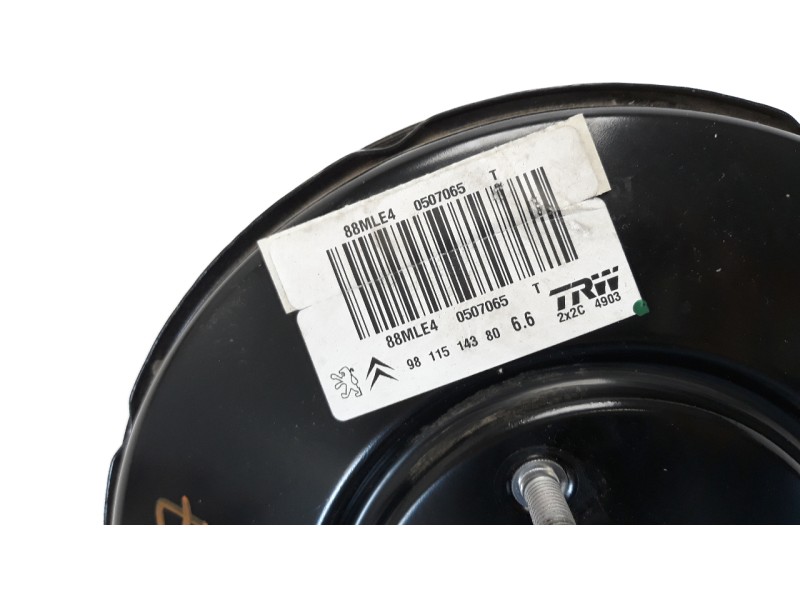 Recambio de servofreno para peugeot 208 1.2 12v vti referencia OEM IAM 9811514380 88MLE4 