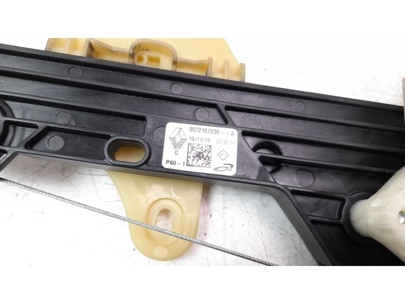 Recambio de elevalunas delantero izquierdo para renault clio v business edition referencia OEM IAM 807216723R  