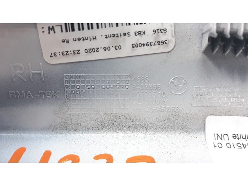 Recambio de moldura para bmw f 900 xr referencia OEM IAM 46638403868  