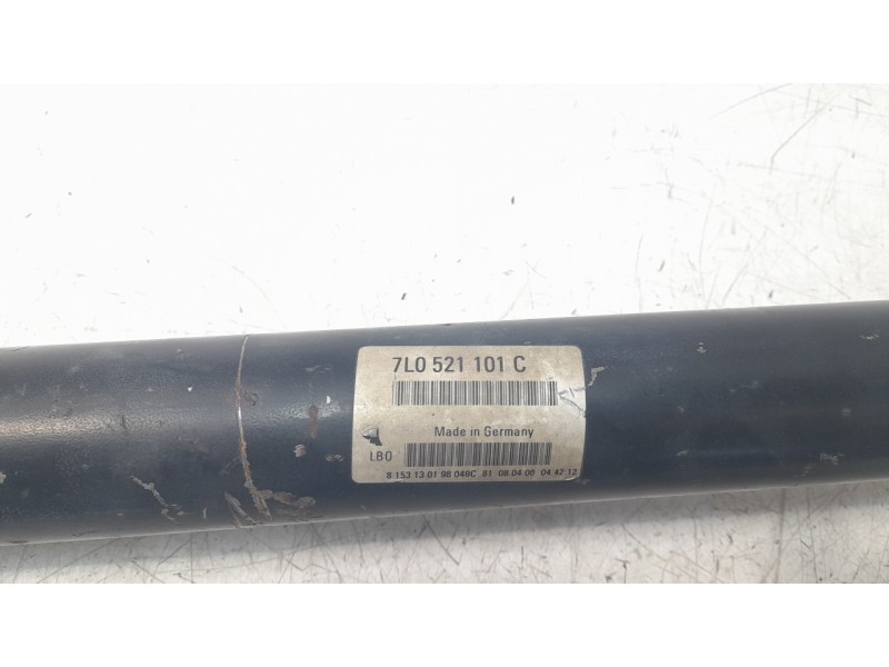 Recambio de transmision central delantera para porsche cayenne (typ 9pa) turbo s referencia OEM IAM 7L0521101C 95542102004 TL100