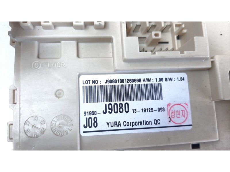 Recambio de caja reles / fusibles para hyundai kona 1.0 tgdi cat referencia OEM IAM 91950J9080  