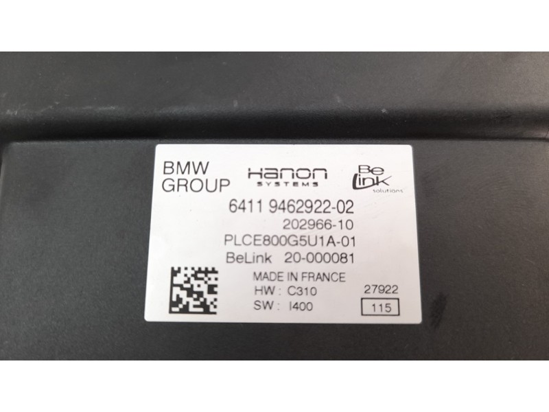 Recambio de modulo electronico para mini cooper se cooper se electrico referencia OEM IAM 64119462922  