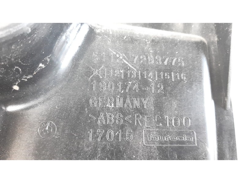 Recambio de moldura para bmw serie 3 gran turismo (f34) 2.0 16v turbodiesel referencia OEM IAM 51127293775  