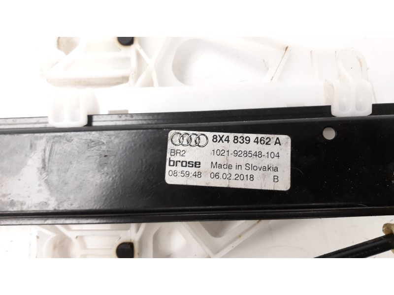 Recambio de elevalunas trasero derecho para audi a1 sportback (8xf) attracted referencia OEM IAM 8X4839462A  