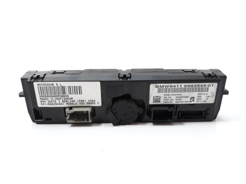 Recambio de mando climatizador para bmw serie 3 berlina (e90) 330d referencia OEM IAM 6411698394401  