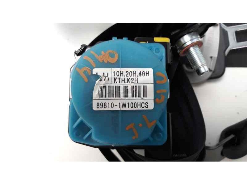 Recambio de cinturon seguridad trasero izquierdo para kia rio 1.2 cat referencia OEM IAM 898101W100HCS  