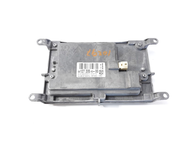 Recambio de pantalla multifuncion para citroen c4 picasso referencia OEM IAM 9812720580  