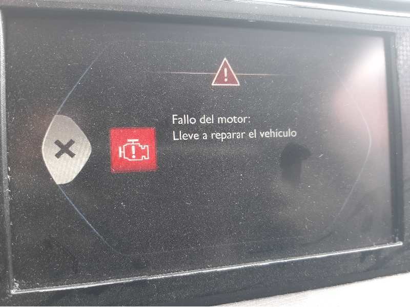 Recambio de pantalla multifuncion para citroen c4 picasso referencia OEM IAM 9812720580  