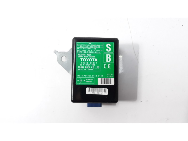 Recambio de modulo electronico para toyota land cruiser (j15) 2.8 cat referencia OEM IAM 8974060072  