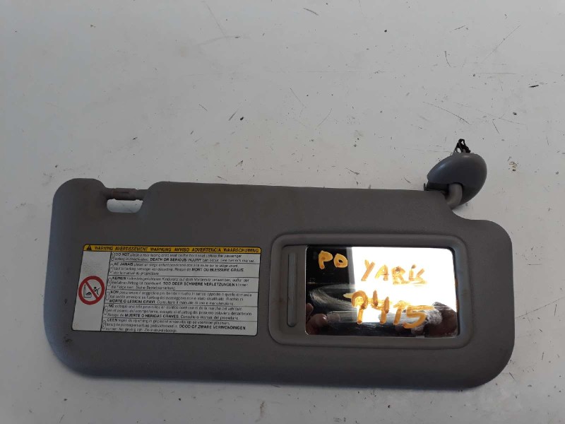 Recambio de parasol derecho para toyota yaris (ksp9/scp9/nlp9) 1.4 turbodiesel cat referencia OEM IAM   