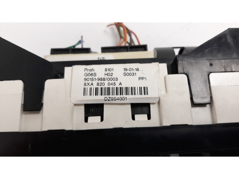 Recambio de mando calefaccion / aire acondicionado para audi a1 sportback (8xf) attracted referencia OEM IAM 8XA820045A  