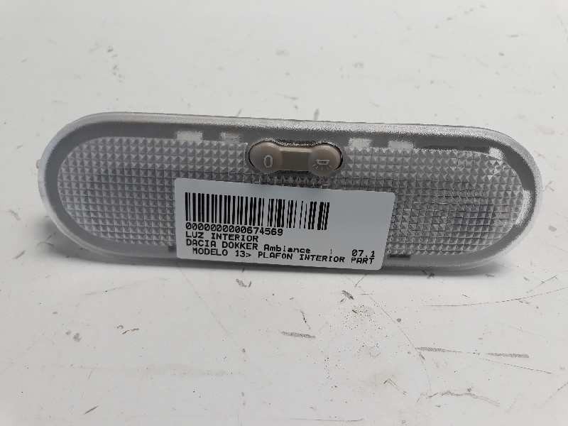 Recambio de luz interior para dacia dokker ambiance referencia OEM IAM   