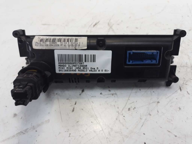 Recambio de mando climatizador para mini mini (r50,r53) one d referencia OEM IAM 64116935490  