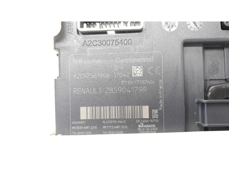 Recambio de conmutador de arranque para renault captur 0.9 energy referencia OEM IAM 285904179R A2C92561906 