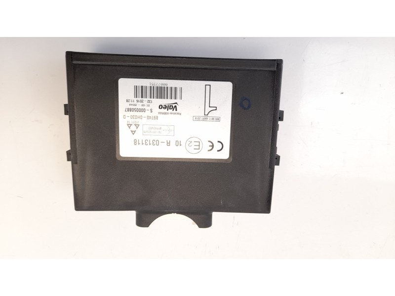 Recambio de modulo electronico para toyota aygo 1.0 cat referencia OEM IAM 897400H030D S000050887 