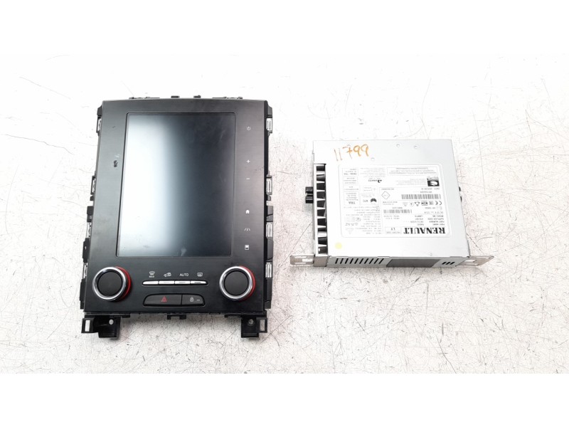 Recambio de pantalla multifuncion para renault megane iv grandtour business referencia OEM IAM 280909742R  