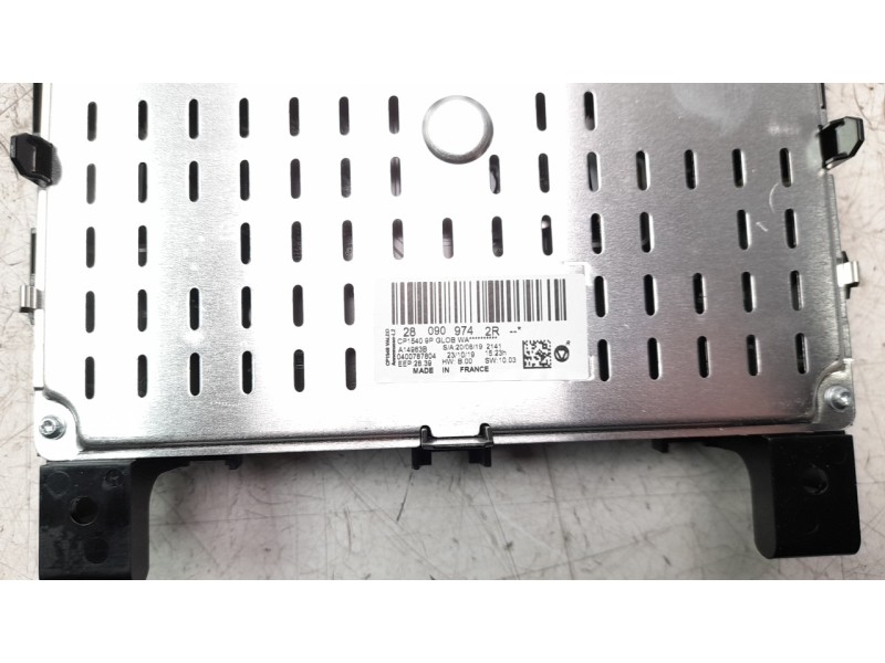 Recambio de pantalla multifuncion para renault megane iv grandtour business referencia OEM IAM 280909742R  