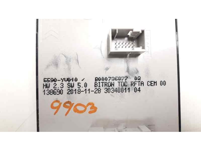 Recambio de mando climatizador para citroen c1 airscape 1.0 vti referencia OEM IAM 5590YV010  