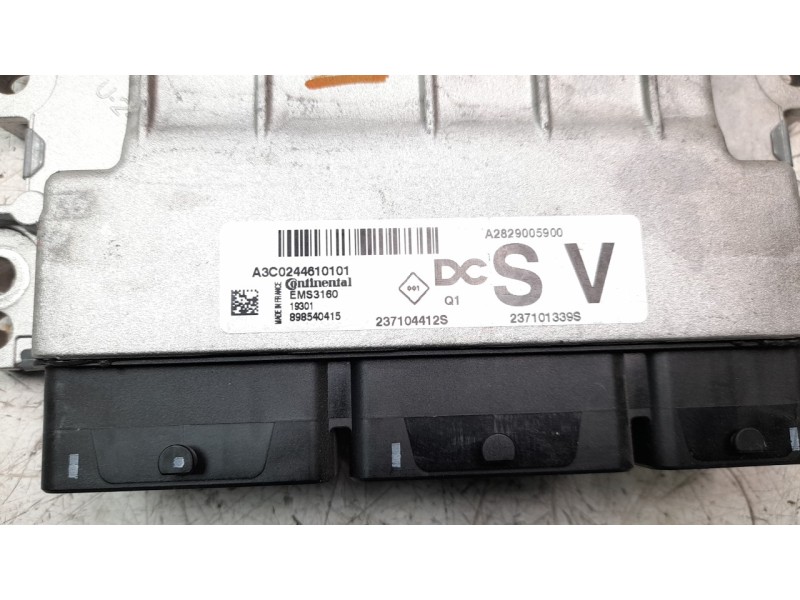 Recambio de centralita motor uce para renault megane iv grandtour business referencia OEM IAM 237104412S  