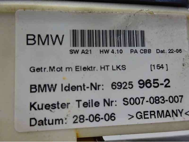 Recambio de motor elevalunas trasero izquierdo para bmw x3 (e83) 2.0d referencia OEM IAM 69259652  