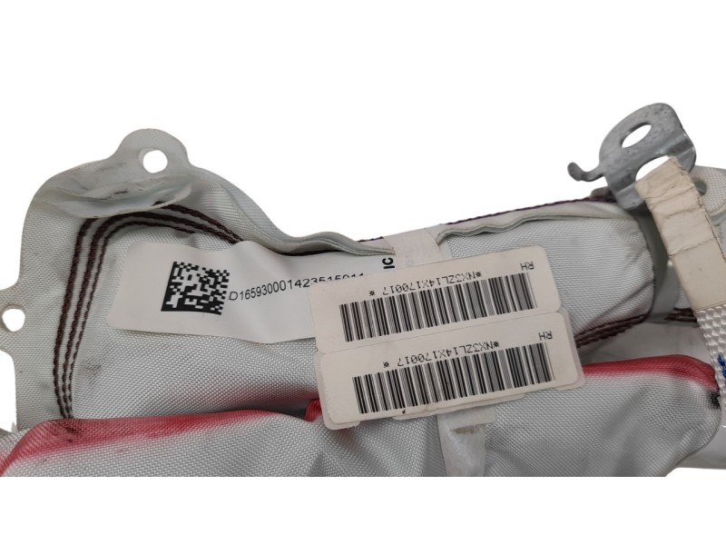 Recambio de airbag cortina delantero derecho para nissan pulsar (c13) 1.5 turbodiesel cat referencia OEM IAM 985P03ZL0A  