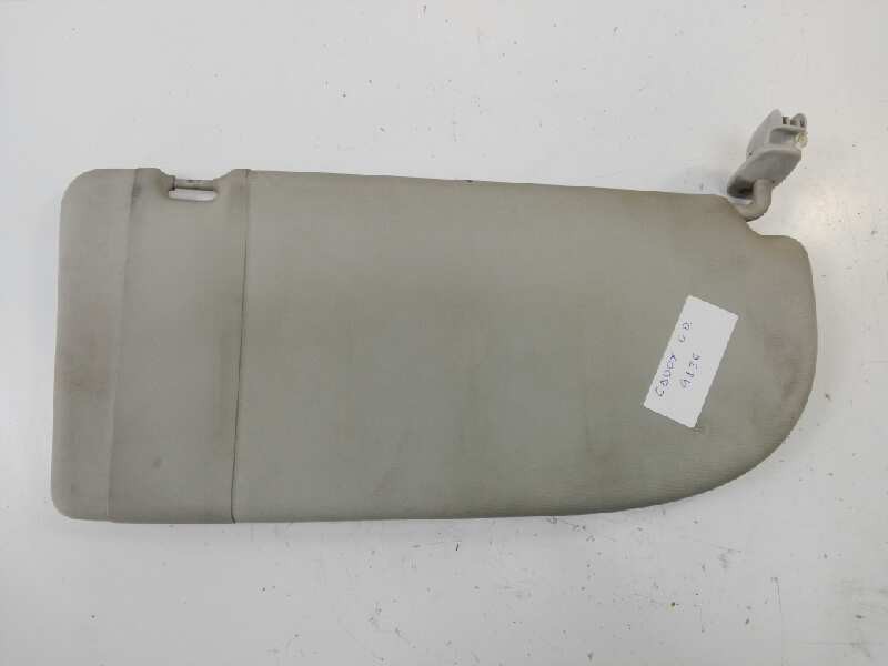 Recambio de parasol derecho para volkswagen caddy ka/kb (2k) furg. referencia OEM IAM 2K5857552A  