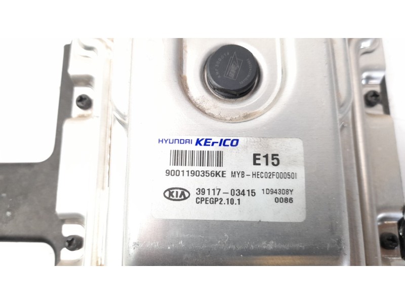 Recambio de centralita motor uce para kia rio (yb) 1.2 cat referencia OEM IAM 3911703415 9001190356KE 