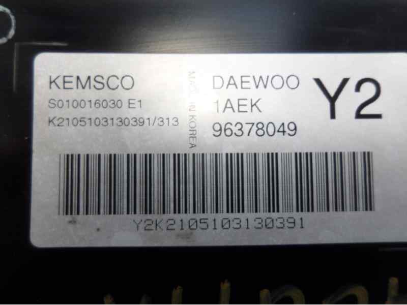 Recambio de centralita motor uce para daewoo tacuma sx referencia OEM IAM 96378049 S010016030E1 K2105103130391313