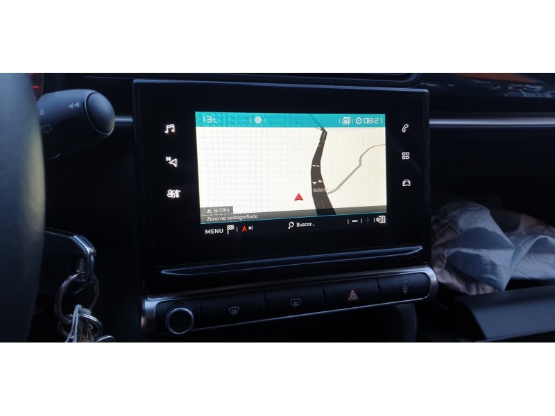 Recambio de pantalla multifuncion para citroen c3 1.2 puretech bivalent. gasolina / gpl referencia OEM IAM 98392346XU  