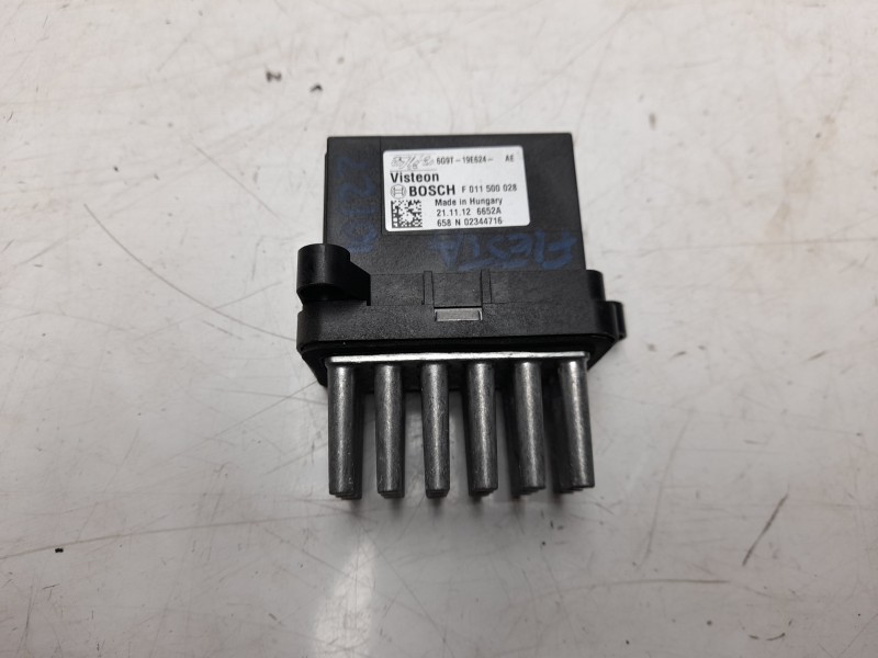 Recambio de resistencia calefaccion para ford fiesta (ccn) trend referencia OEM IAM 6G9T19E624  