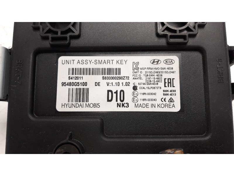 Recambio de conmutador de arranque para kia niro referencia OEM IAM 95480G5100  