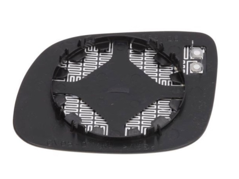 Recambio de cristal retrovisor derecho para seat alhambra (7v9) referencia OEM IAM 7M0857522A 1052318027 