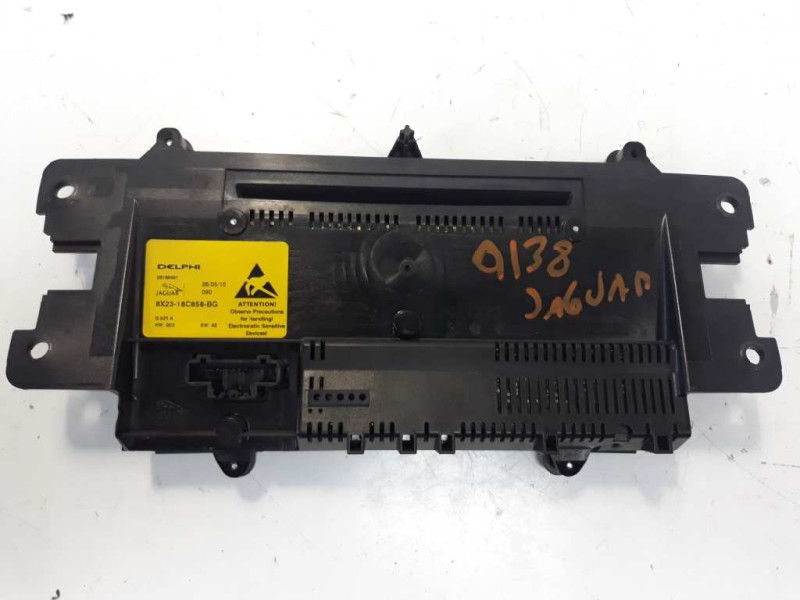 Recambio de mando climatizador para jaguar xf 3.0 v6 diesel premium luxury referencia OEM IAM 8X2318C858BG  