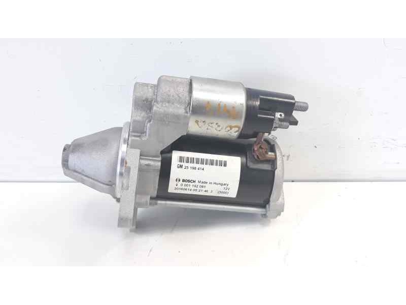 Recambio de motor arranque para opel corsa e expression referencia OEM IAM 25198414 M12353 001192081