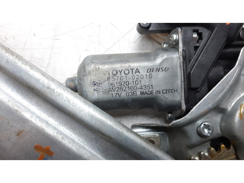 Recambio de elevalunas trasero izquierdo para toyota auris hybrid active referencia OEM IAM 8570102010  