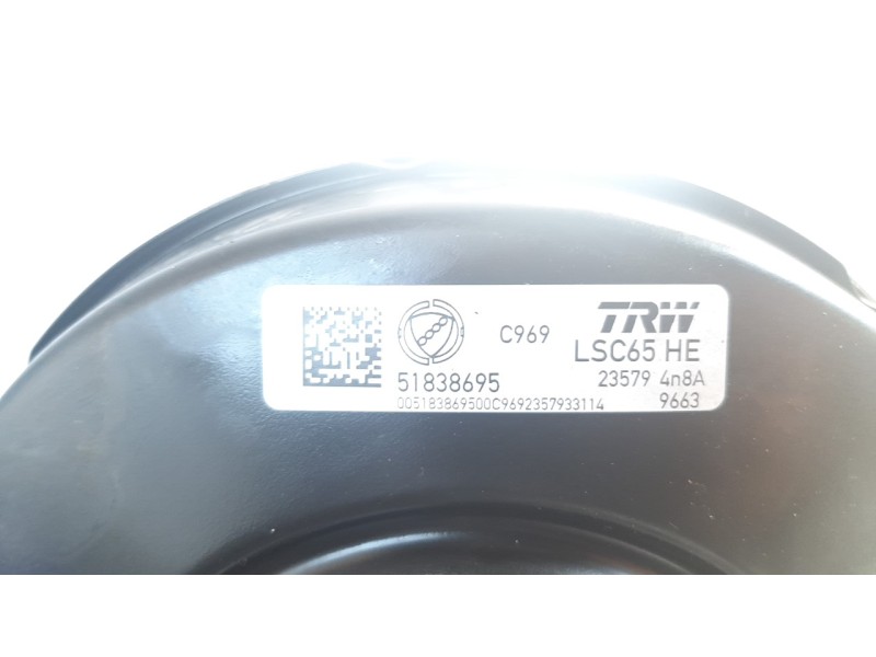 Recambio de servofreno para fiat 500 referencia OEM IAM 51838696  