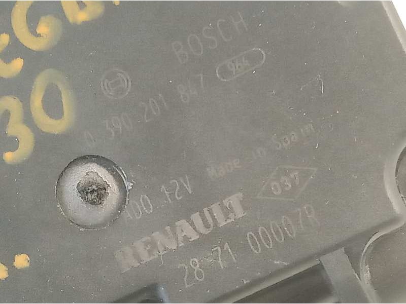 Recambio de motor limpia trasero para renault megane iii coupe dynamique referencia OEM IAM 287100007R 0390201847 