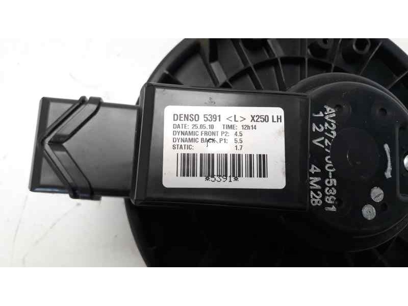 Recambio de ventilador calefaccion para jaguar xf 3.0 v6 diesel premium luxury referencia OEM IAM AV2727005391 5391 