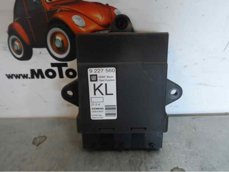 Recambio de centralita cierre para opel vectra c berlina elegance referencia OEM IAM 9227560 5WK46001 