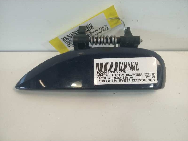 Recambio de maneta exterior delantera izquierda para dacia sandero básico referencia OEM IAM  125035 